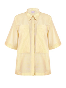 Organza Shirt in Gentle Gold