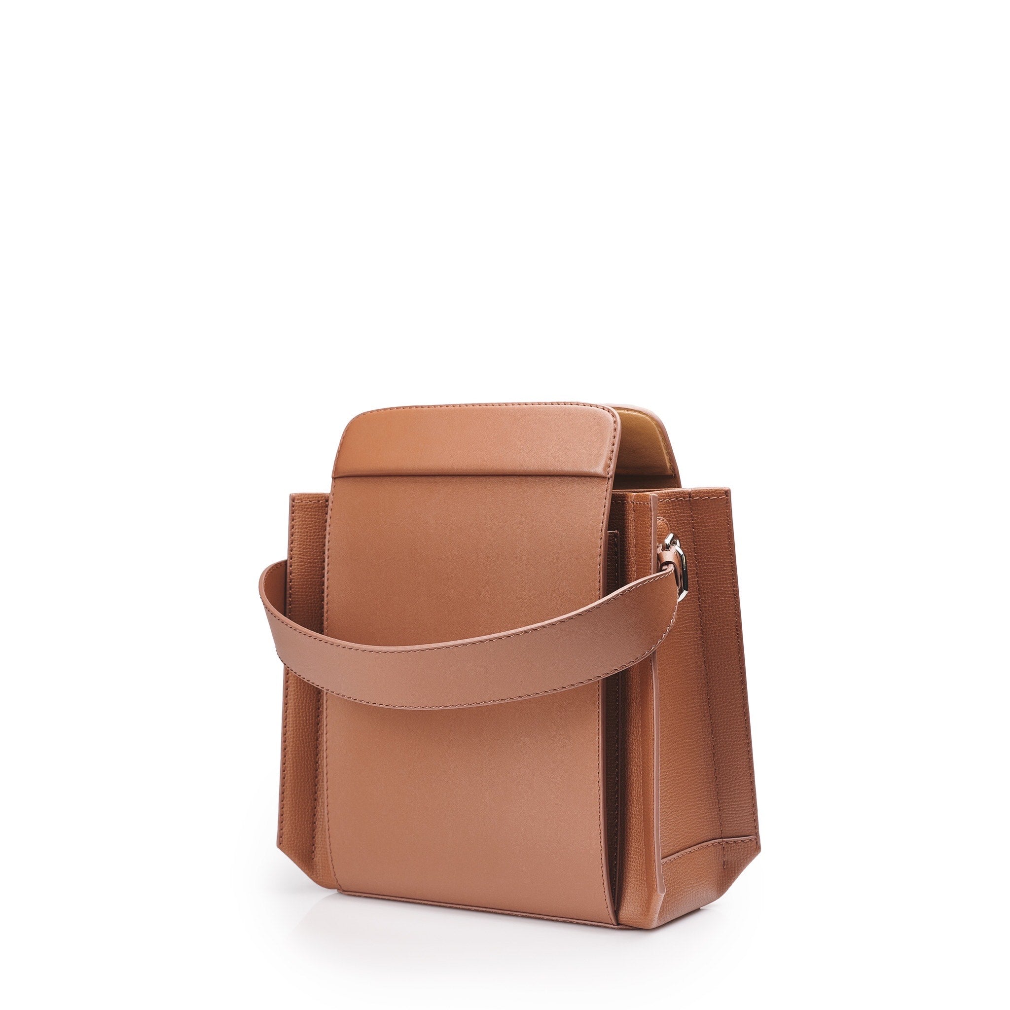 Brown Amber Handbag "PAPER"