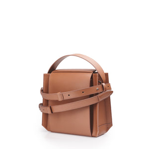 Brown Amber Handbag "PAPER"